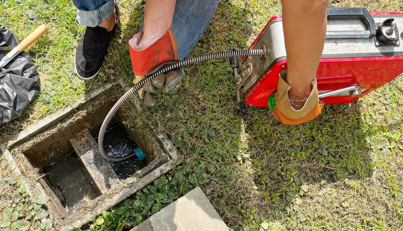 Basement Drain Unclogging