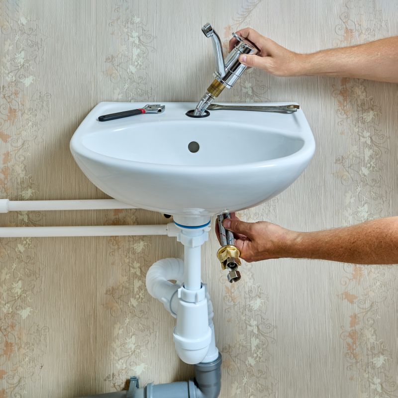Country Sink Installation