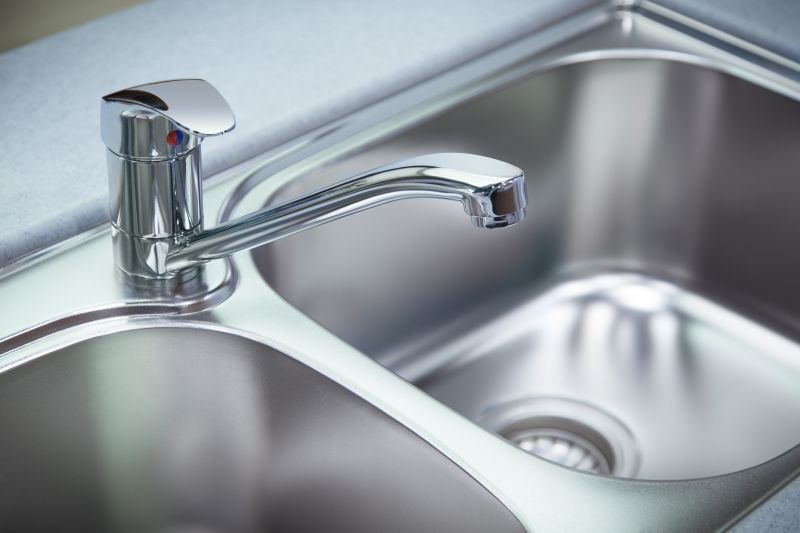 Double Basin Sink Installation