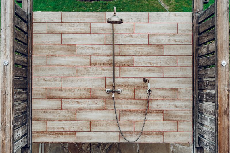 Outdoor Shower Plumbing